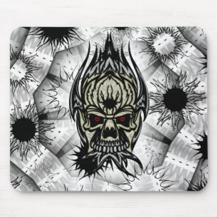 BA Schädel-Mausunterlage-Backlit Schädel 3 Mousepad