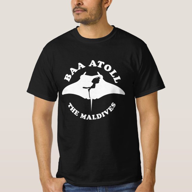 Baa Atoll Scuba Diving T-Shirt (Vorderseite)