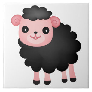 Baa Baa Black Sheep Fliese