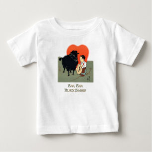 BAA BAA BLACK SHEEP - Kinderzimmer Rhymes für Kle Baby T-shirt