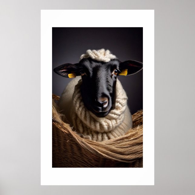 Baa Baa Black Sheep Poster (Vorne)