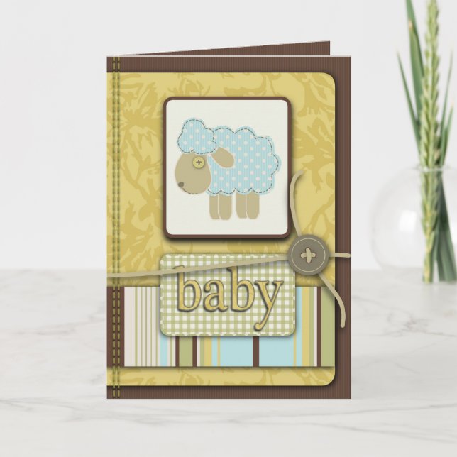 Baa Card Feiertagskarte (Vorderseite)