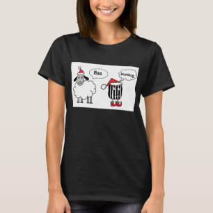 Baa Humbug Funny Festive T - Shirt
