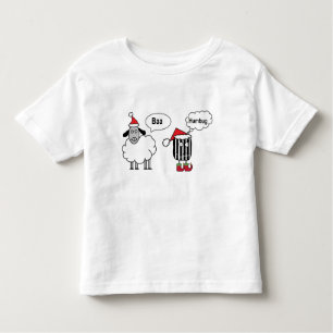 Baa Humbug Funny Sheep Cartoon Kleinkind T-shirt