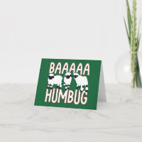 Baa Humbug Funny Wallis Blacknowledged Weihnachten