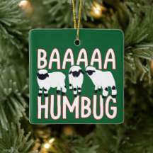 Baa Humbug Funny Wallis Blacknowledged Weihnachten