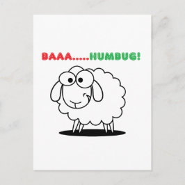 Baa...Humbug! Postkarte