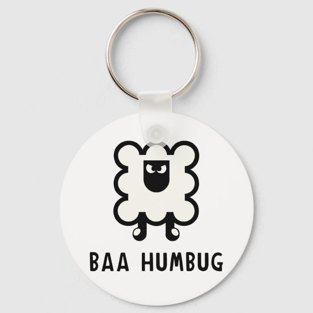 Baa Humbug Schlüsselanhänger (Vorderseite)