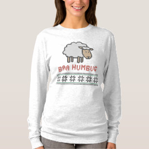 Baa Humbug Weihnachten Ugly Sweater T-Shirt