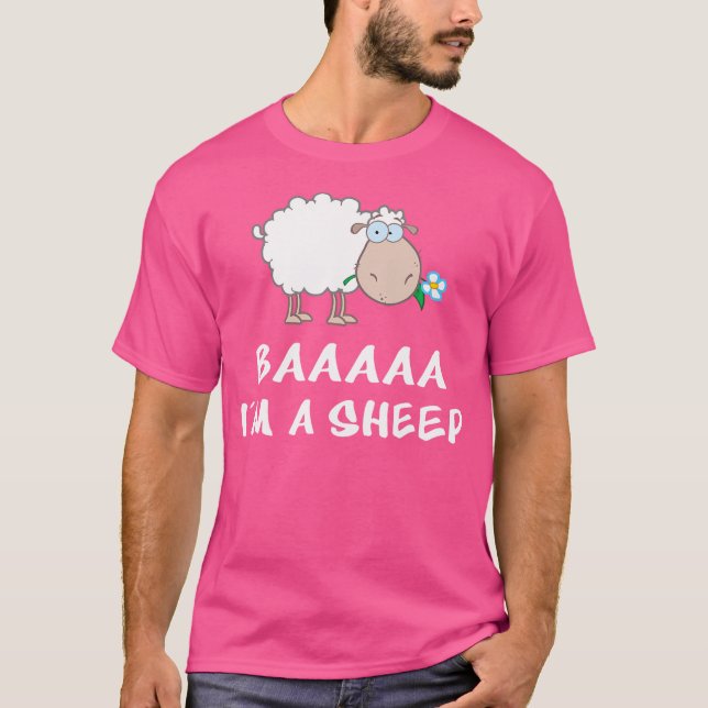Baa ich bin ein Schaf T-Shirt (Vorderseite)
