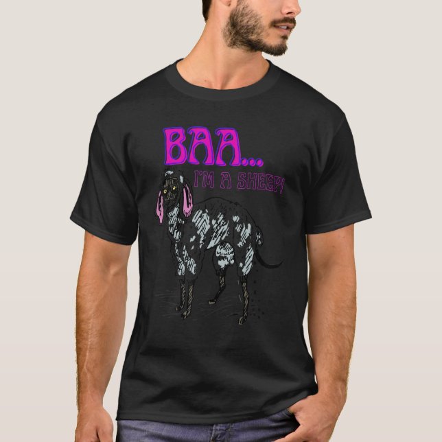 Baa i'm a af T-Shirt (Vorderseite)