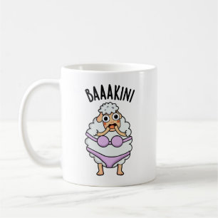 Baa-kini Funny Bikini Pun Kaffeetasse