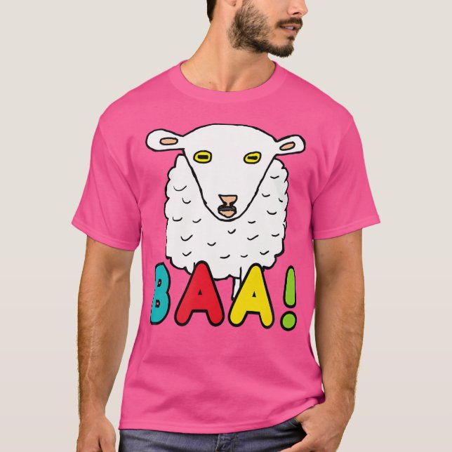 Baa Sheep T-Shirt (Vorderseite)