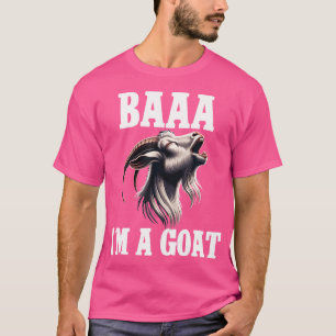 Baaa I bin eine Ziegenjunge Funny Halloween Party  T-Shirt
