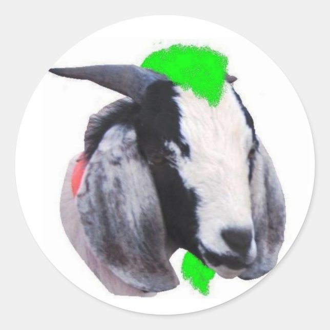 Baad Goat Sticker (Vorderseite)