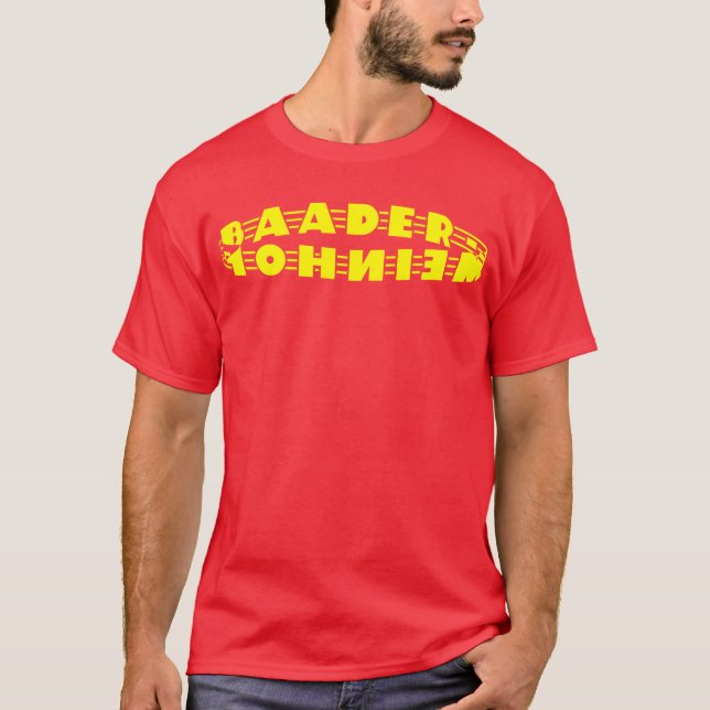 Baader-Meinhof Phänomen T-Shirt (Vorderseite)