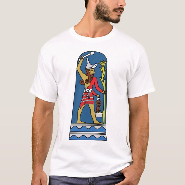 Ba'al oder Baal - König der Götter auf Sumerisch T-Shirt (Vorderseite)