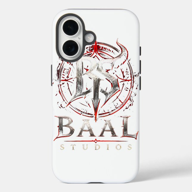 BAAL Studios Logo-Handyhülle Case-Mate iPhone Hülle (Rückseite)