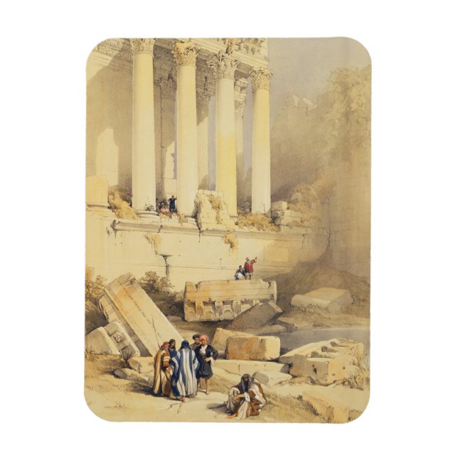 Baalbec, Platte 79 aus Band II des "Heiligen Lande Magnet (Vertikal)