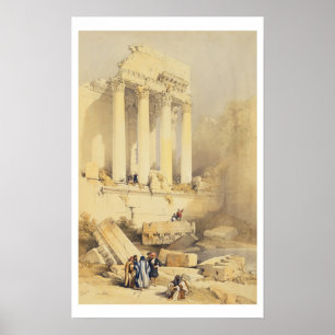 Baalbec, überziehen 79 von Volumen II 'des Poster