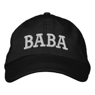 BABA bestickte Mütze Baseballkappe