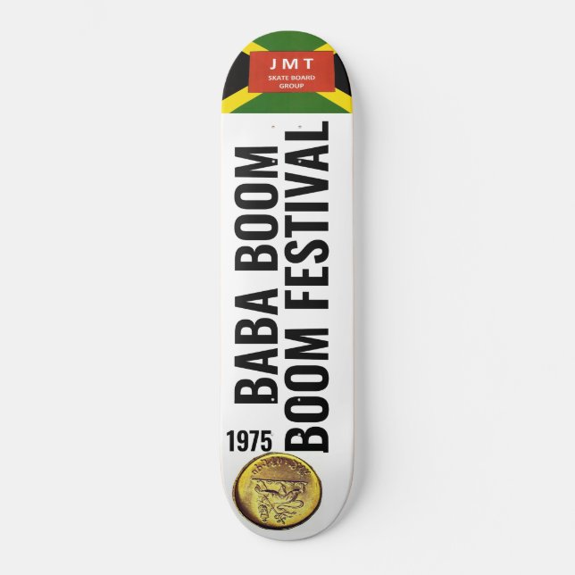 BABA BOOM BOOM 1975 Skateboard (Vorderseite)