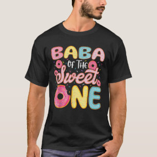 Baba des süßen 1. Geburtstags Donut Party Fam T-Shirt