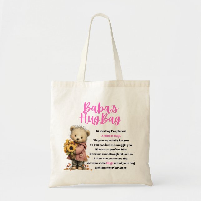 Baba-Hug-Tasche (Einzel) Tragetasche (Vorne)
