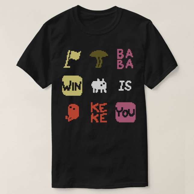 Baba ist Ihr klassisches T-Shirt im Grid Design (Design vorne)