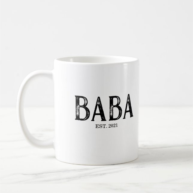 Baba Jahr festgelegt Kaffeetasse (Links)