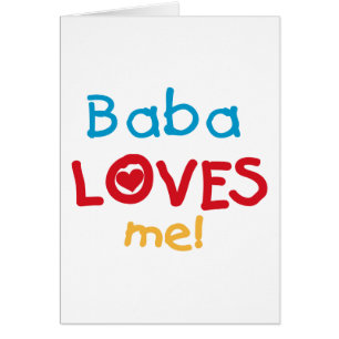 Baba Lieben Me T - Shirt und Geschenke