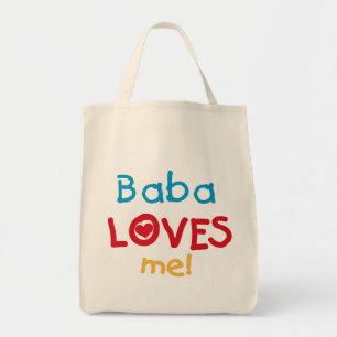 Baba Lieben Me T - Shirt und Geschenke Tragetasche