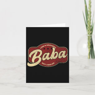 Baba wie ein Großvater, aber Cooler - arabisch Bab Karte