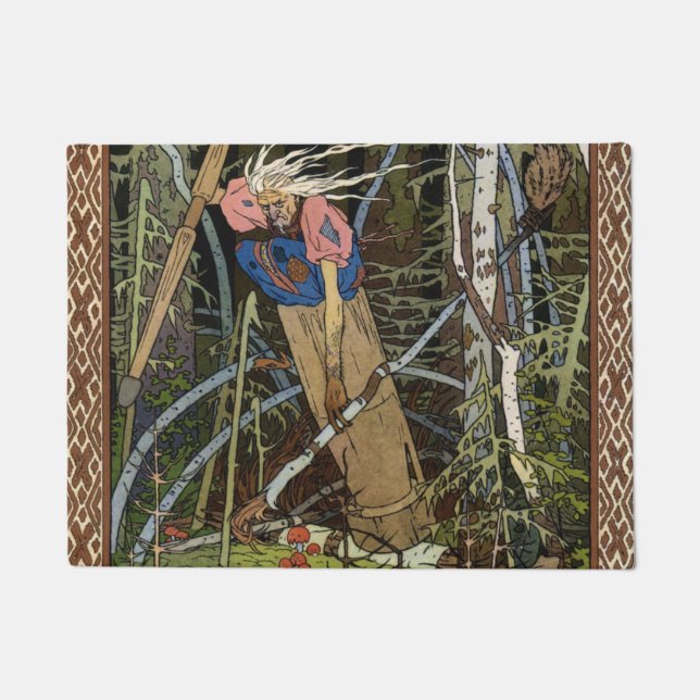 Baba Yaga Bibilib 1900 Fußmatte (Vorderseite)