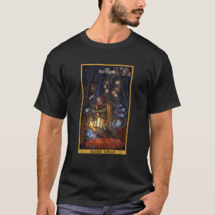 Baba Yaga Die Einsiedler Tarotkarte Slawische Myth T-Shirt