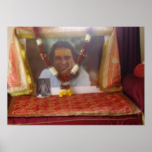 Babaji am Haidakhandi Ashram-Plakat Poster