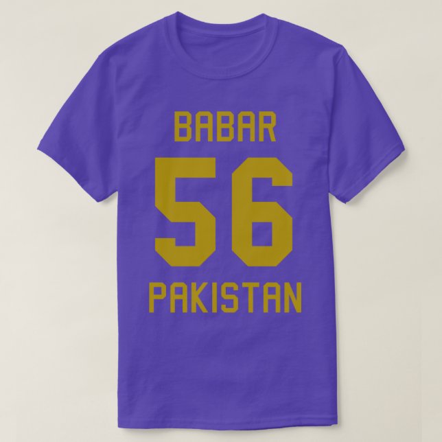 Babar Azam 56 Pakistan Cricket Jersey 1 T-Shirt (Design vorne)