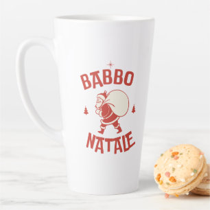 Babbo Italian Santa süß Kawaii Frohe Weihnachten Milchtasse