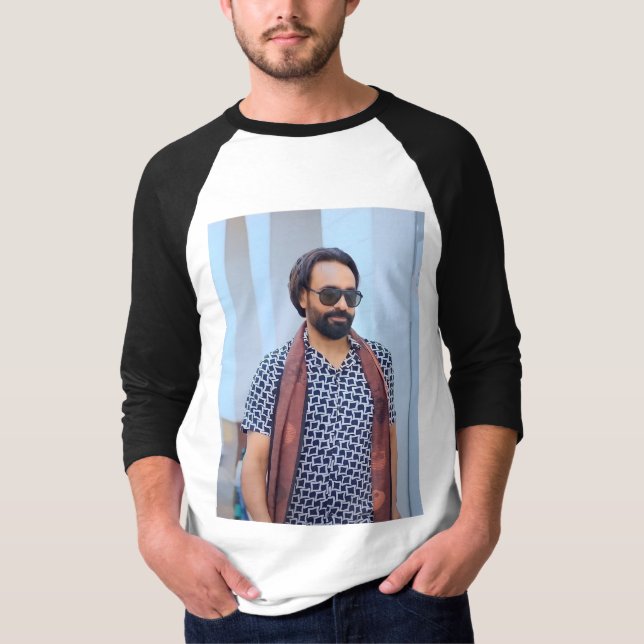 Babbu Maan gedruckter T - Shirt (Vorderseite)