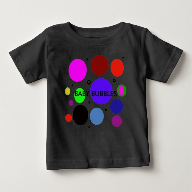 Babby Bubbles Kinder-Multiblase) Baby T-shirt (Vorderseite)
