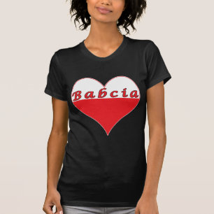 Babcia Polnisches Herz T-Shirt
