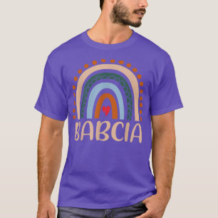 Babcia Rainbow Grandma Niedlich Mütter Day Funny B T-Shirt