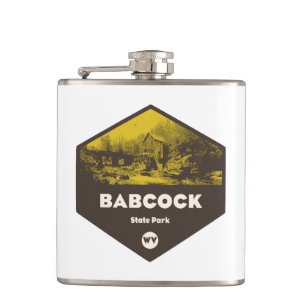 Babcock Staat Park West Virginia Flachmann