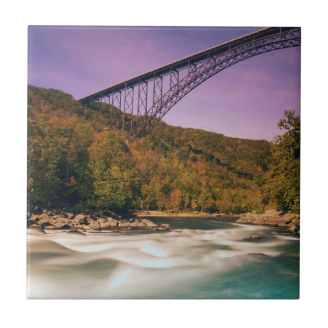 Babcock Staat Park West Virginia, Fliese (Vorderseite)