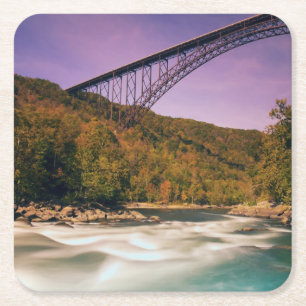 Babcock Staat Park West Virginia, Rechteckiger Pappuntersetzer