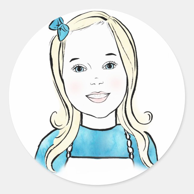 Babe Face Stickers (Vorderseite)