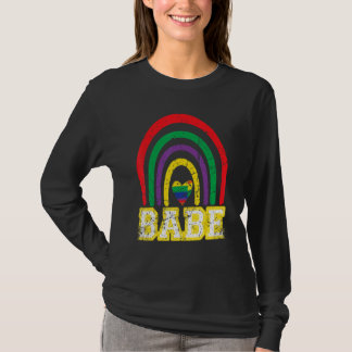 Babe Rainbow Vintag Bride Bridesmaid Bachelorette T-Shirt