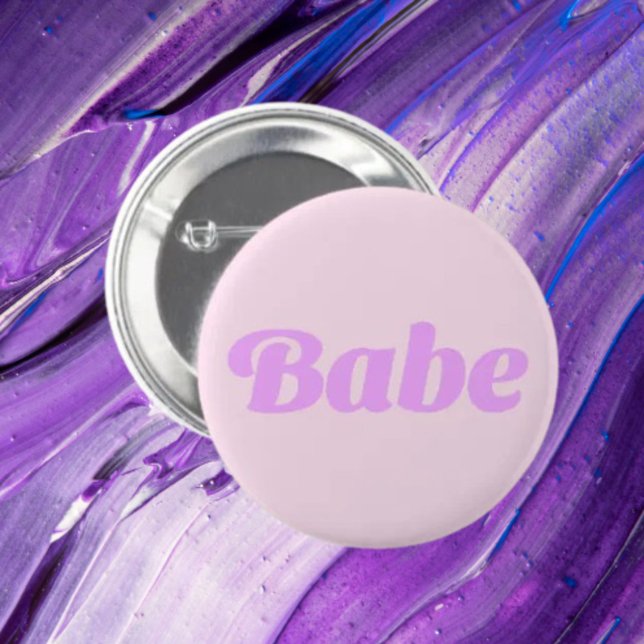 BABE Selbstbewusstseins-Button – Trage Deine Macht Button (Von Creator hochgeladen)