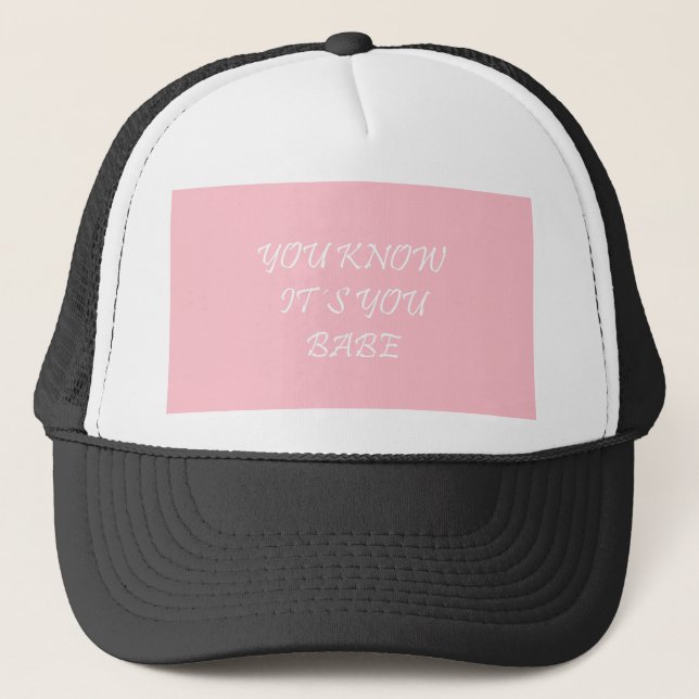 Babe Truckerkappe (Vorderseite)