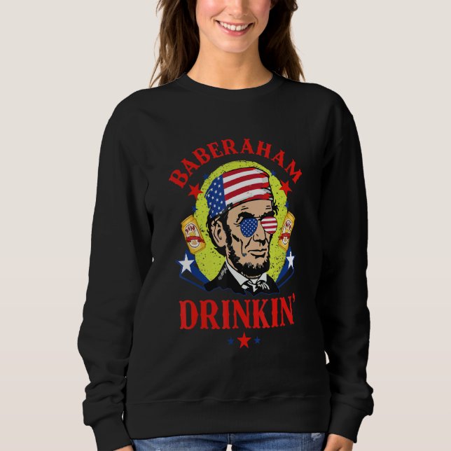 Baberaham Drinkin' Apparel Sweatshirt (Vorderseite)